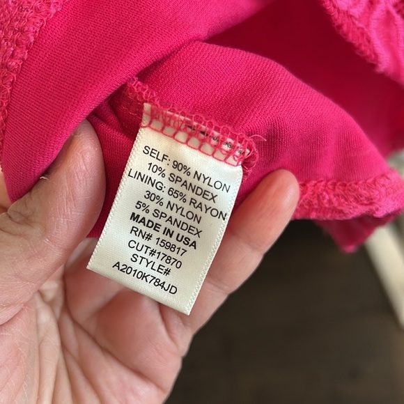 ALTAR’D STATE FUCHIA LACE CORSET CROP TOP SIZE M - Picture 8 of 10